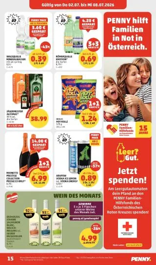 PENNY Flugblatt von 2. Juli bis 8. Juli 2026 - Flugblätt seite 15