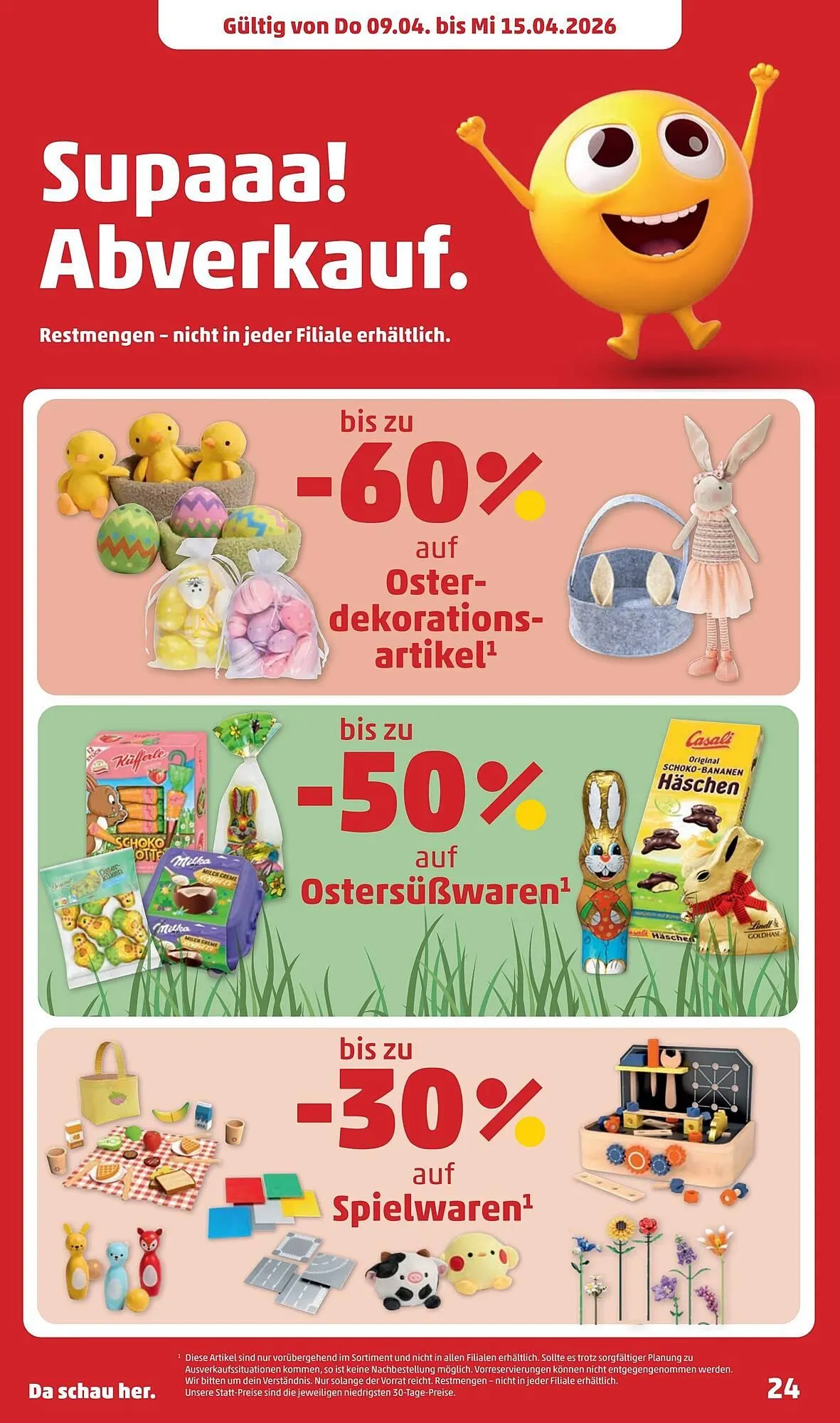 PENNY Flugblatt von 9. April bis 15. April 2026 - Flugblätt seite  24