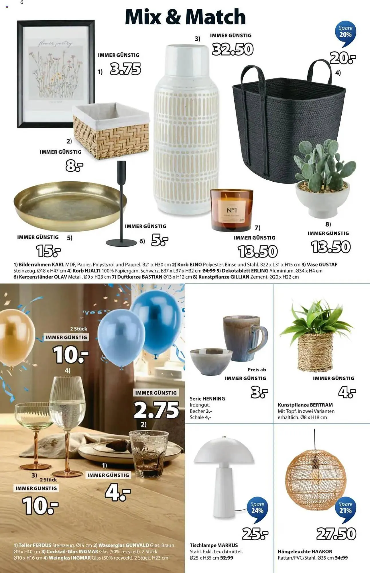 JYSK Flugblatt von 1. Oktober bis 26. Oktober 2025 - Flugblätt seite  6