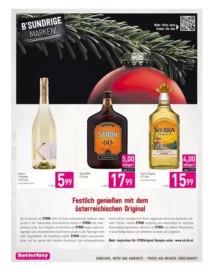 Sutterlüty flugblatt von 7. November bis 13. November 2024 - Flugblätt seite  16