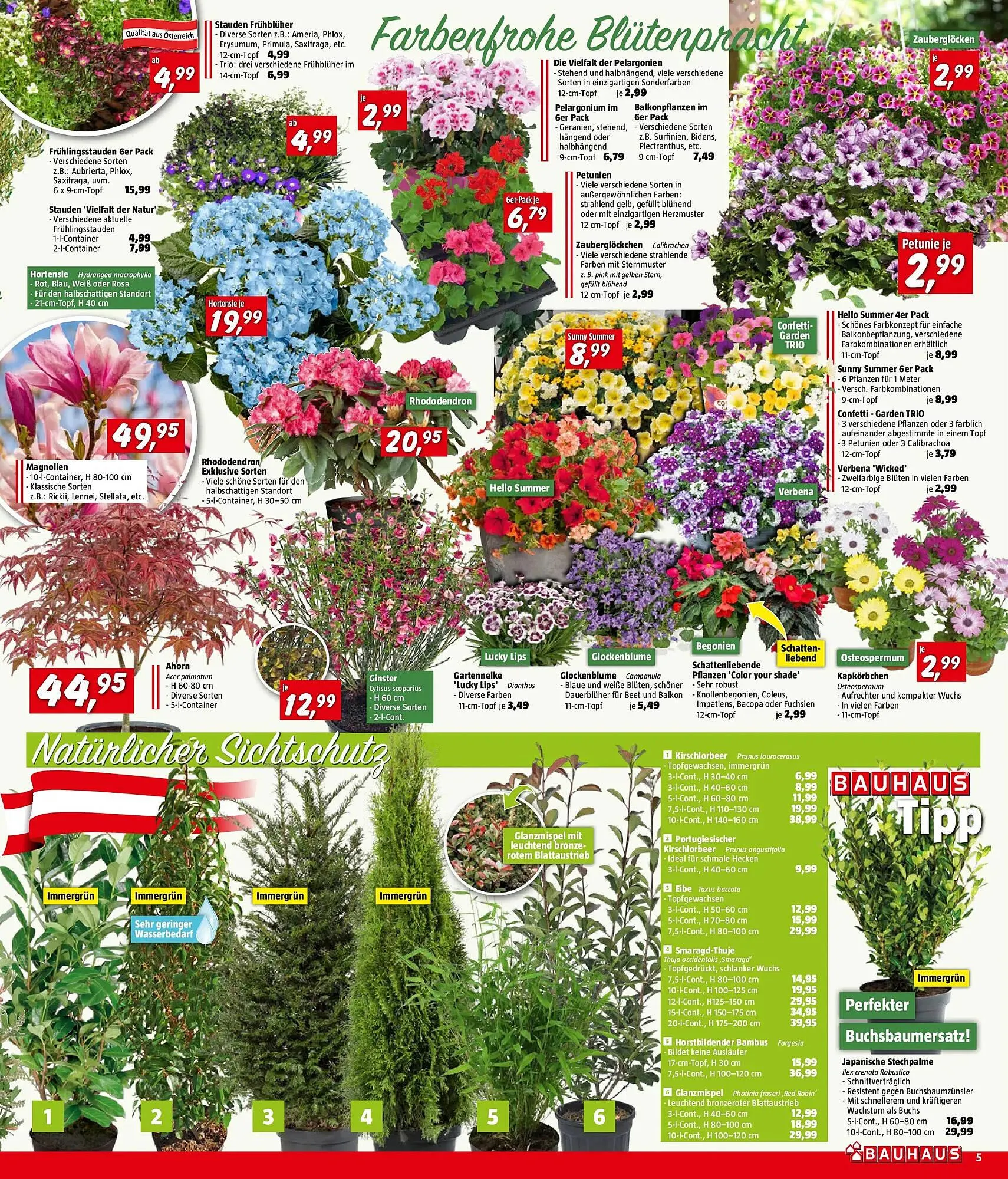 Bauhaus Flugblatt von 1. April bis 21. April 2026 - Flugblätt seite  5