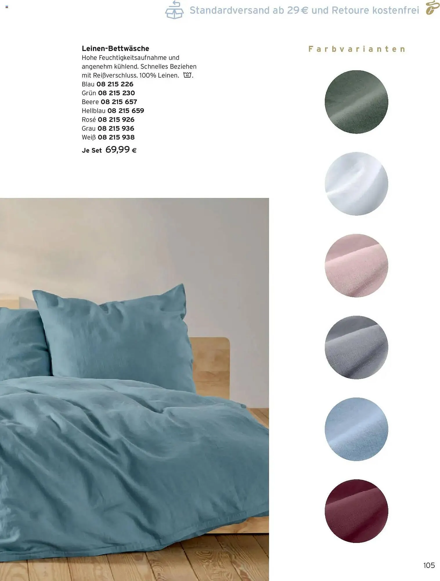 Tchibo Eduscho Flugblatt von 1. Jänner bis 31. Jänner 2026 - Flugblätt seite  105