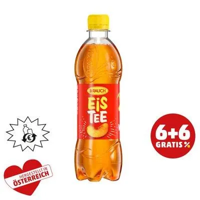 Rauch Eistee Pfirsich