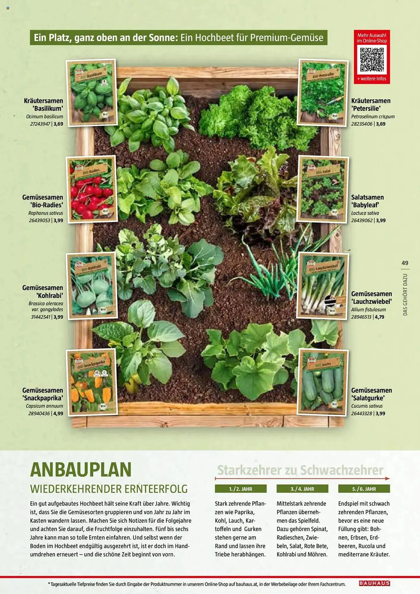 Bauhaus Flugblatt von 1. Juli bis 6. März 2026 - Flugblätt seite 49