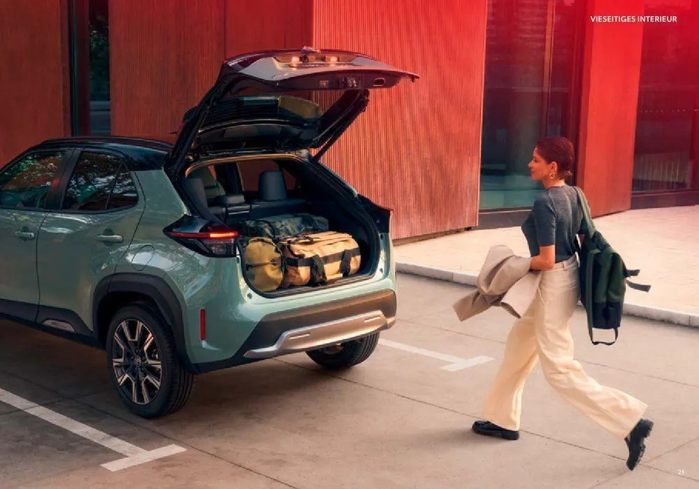 Toyota Yaris Cross von 19. Juli bis 19. Juli 2025 - Flugblätt seite  21