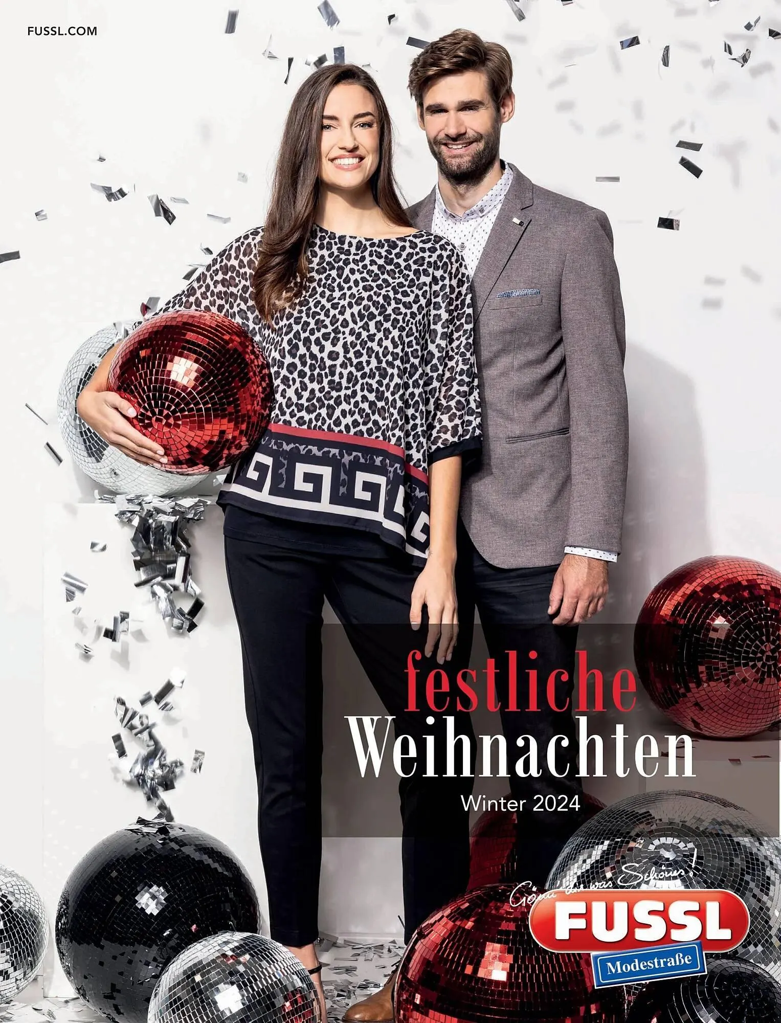 Fussl Flugblatt von 21. November bis 1. Jänner 2025 - Flugblätt seite  1