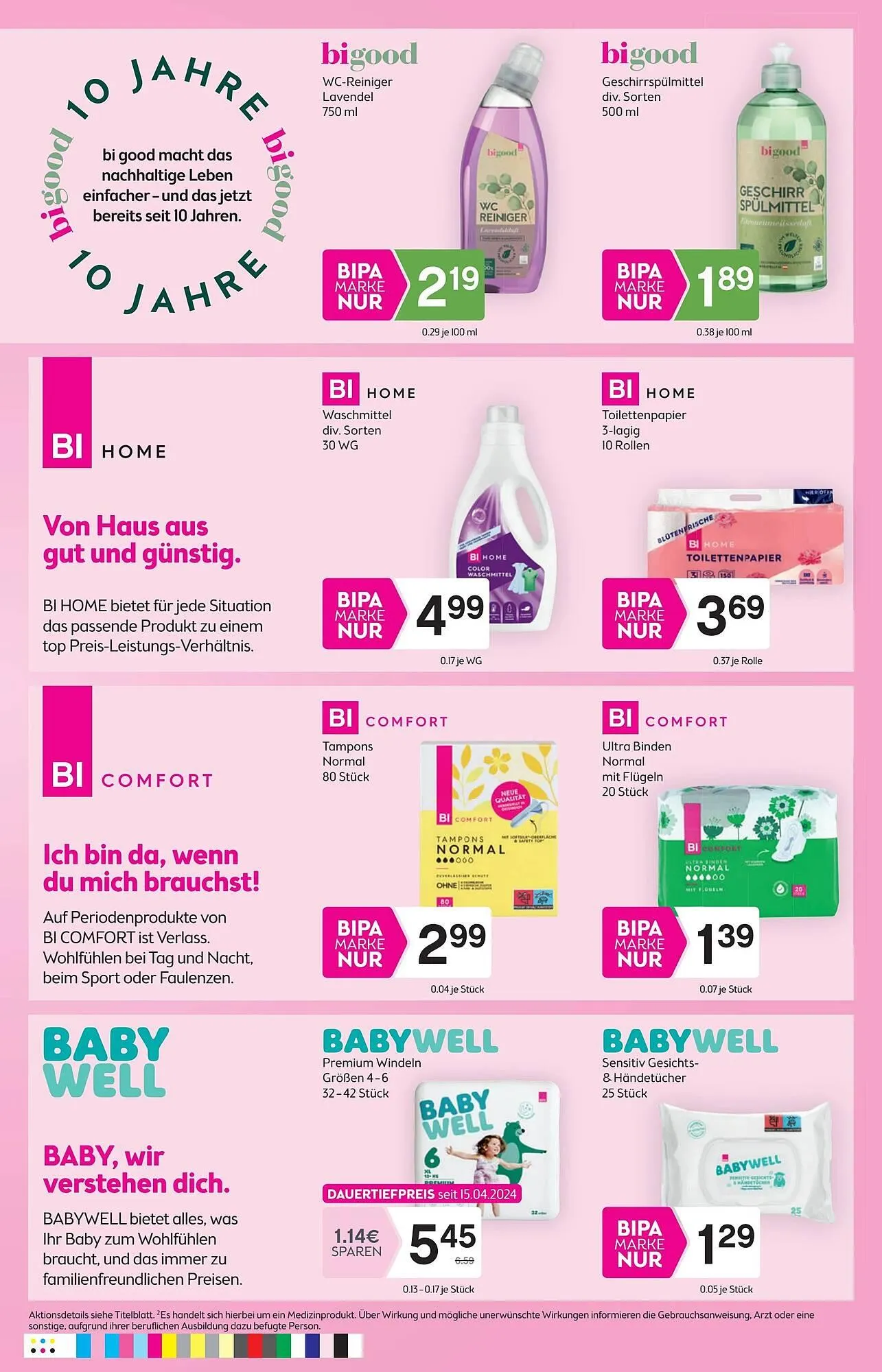 Bipa Flugblatt von 18. Juli bis 31. Juli 2024 - Flugblätt seite  3
