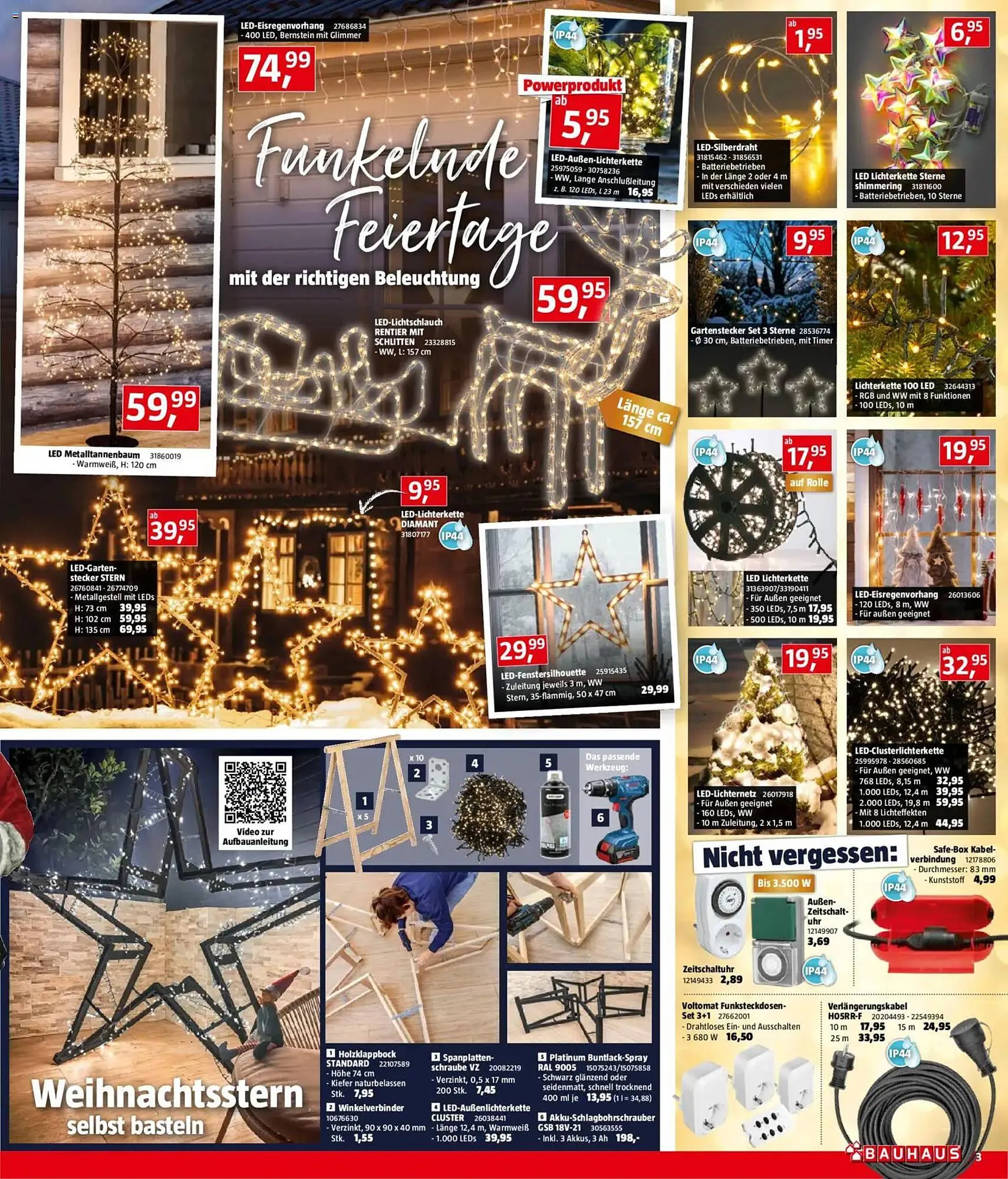 Bauhaus Flugblatt von 5. November bis 2. Dezember 2025 - Flugblätt seite 3