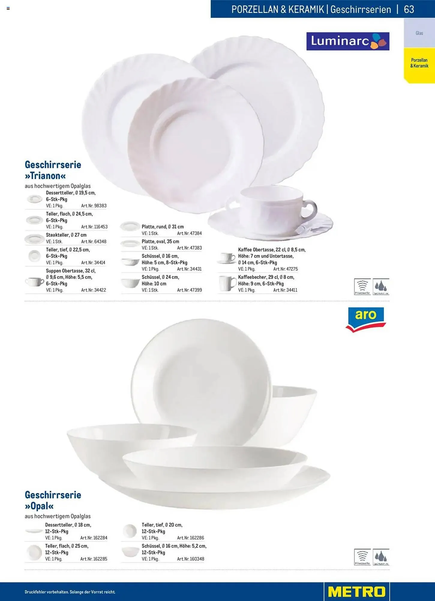 Metro Flugblatt von 2. Dezember bis 31. Dezember 2025 - Flugblätt seite 63