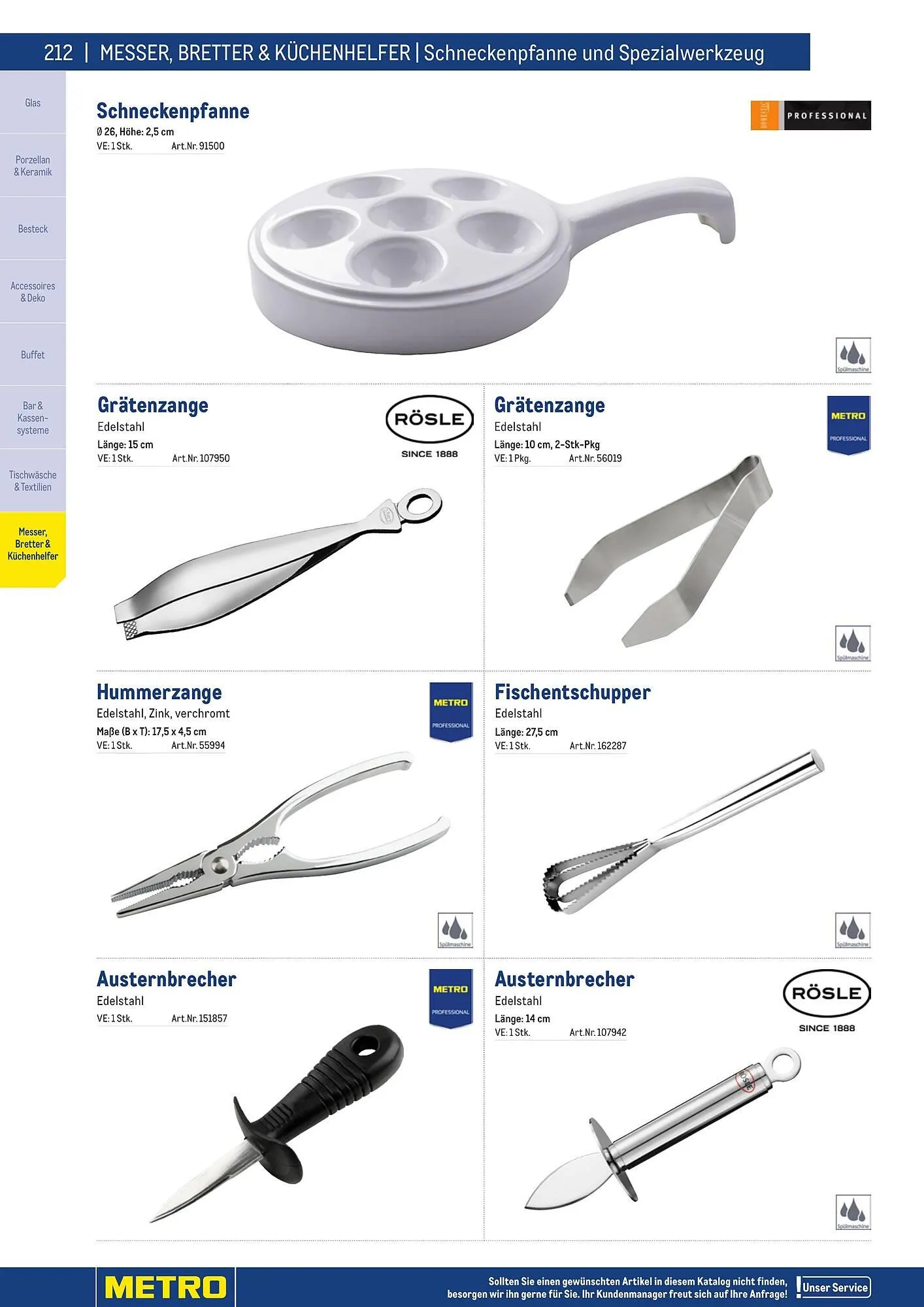 Metro Flugblatt von 25. März bis 31. Dezember 2026 - Flugblätt seite  212