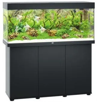 JUWEL Rio 240 Liter LED Aquarium- Schrankkombination in schwarz