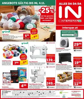 INTERSPAR Flugblatt von 15. Oktober bis 21. Oktober 2026 - Flugblätt seite  16