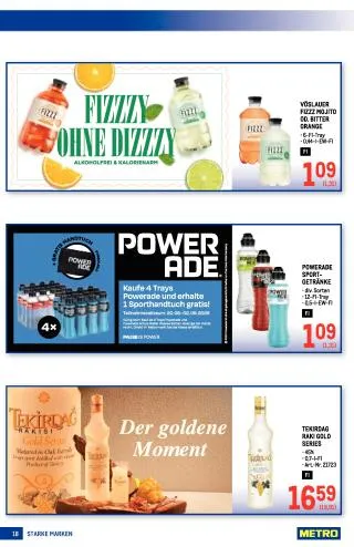 METRO Flugblatt Food - Starke Marken von 20. August bis 2. September 2026 - Flugblätt seite  18