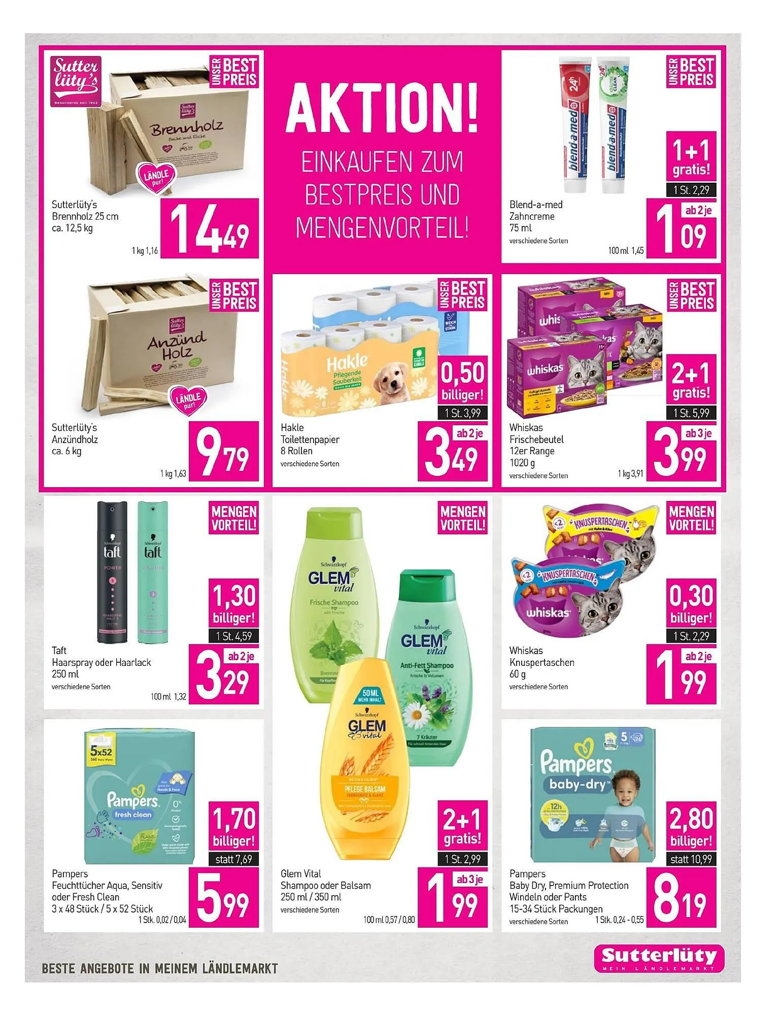 Sutterlüty Flugblatt von 4. Dezember bis 10. Dezember 2025 - Flugblätt seite  23
