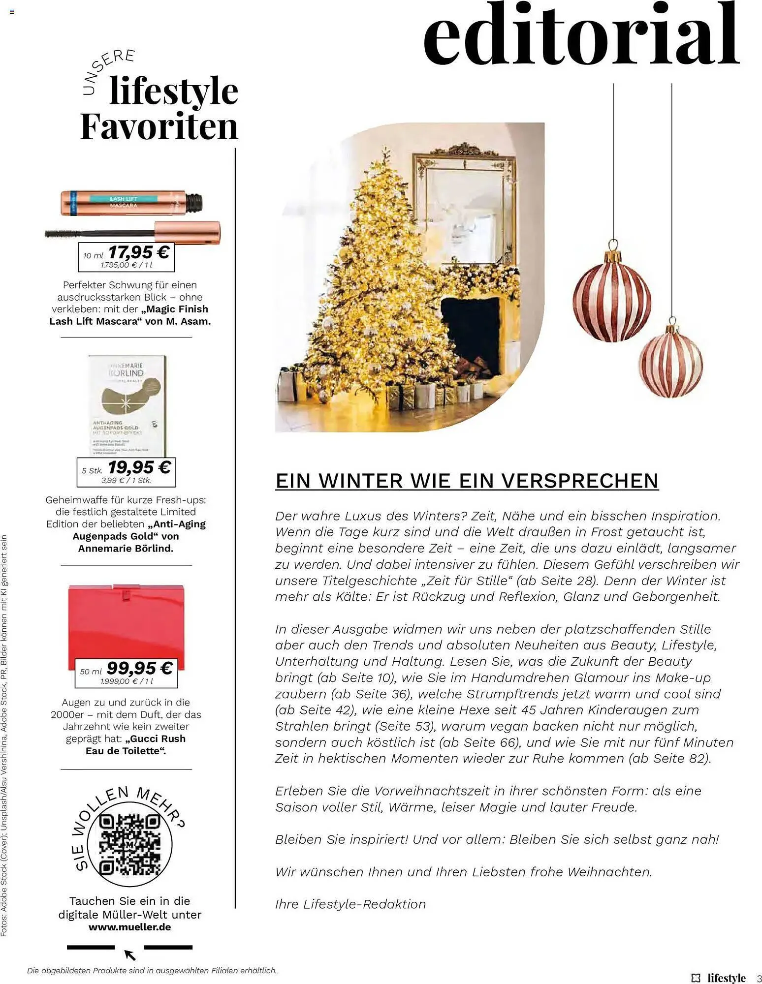 Müller Flugblatt von 17. November bis 31. Dezember 2025 - Flugblätt seite  3