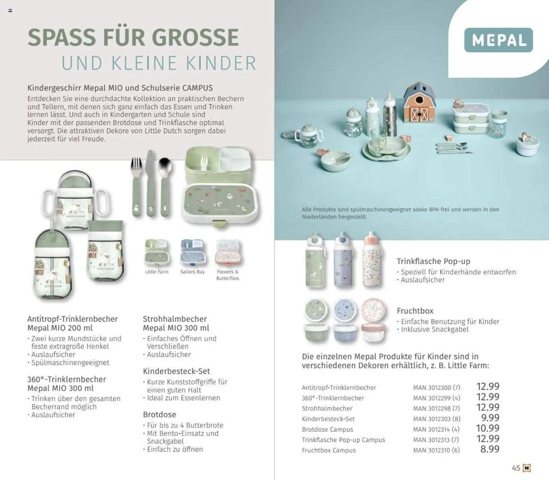 Müller Flugblatt von 1. Oktober bis 31. Dezember 2024 - Flugblätt seite  45