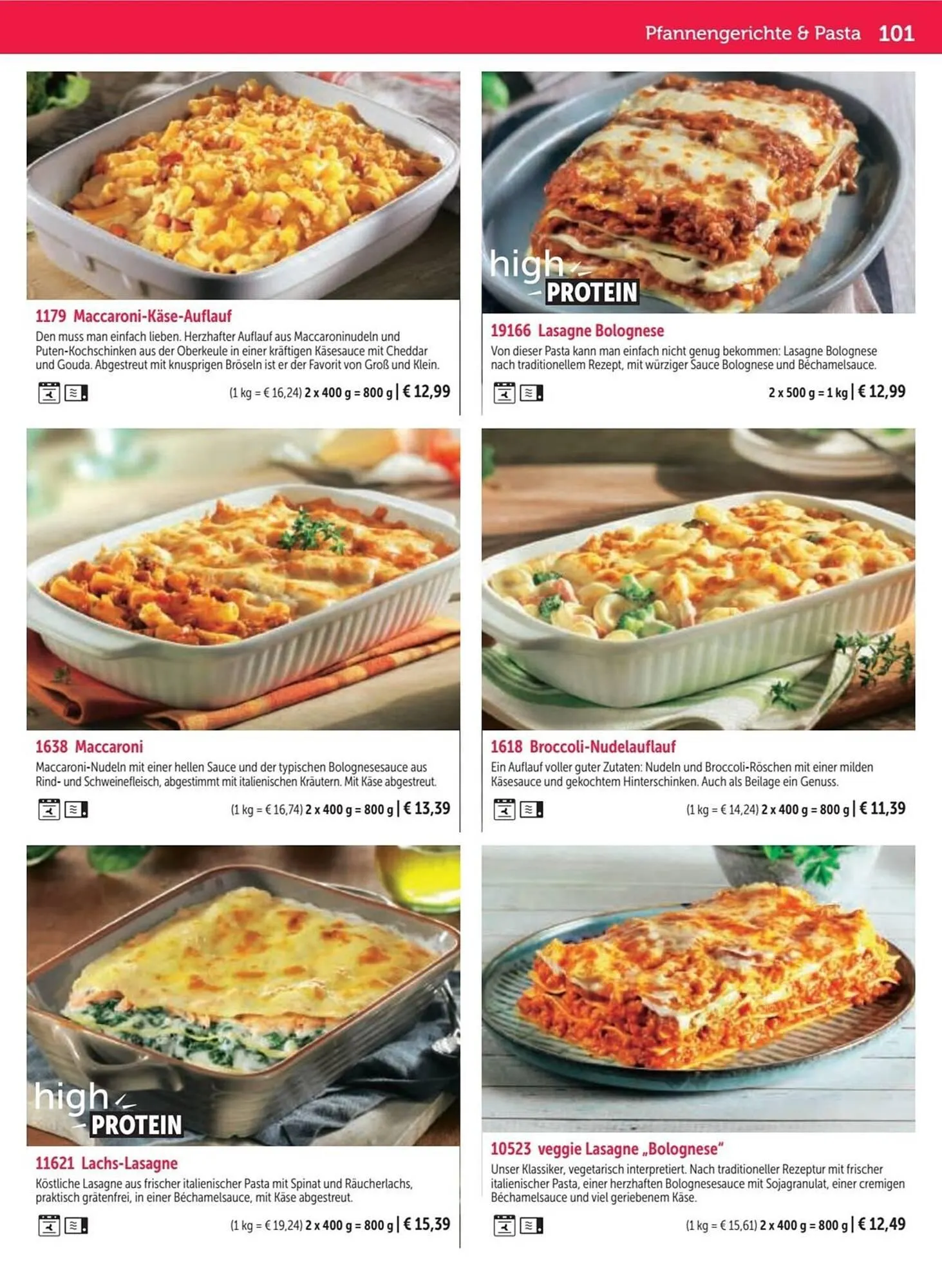 Bofrost Katalog von 13. September bis 6. März 2026 - Flugblätt seite  101