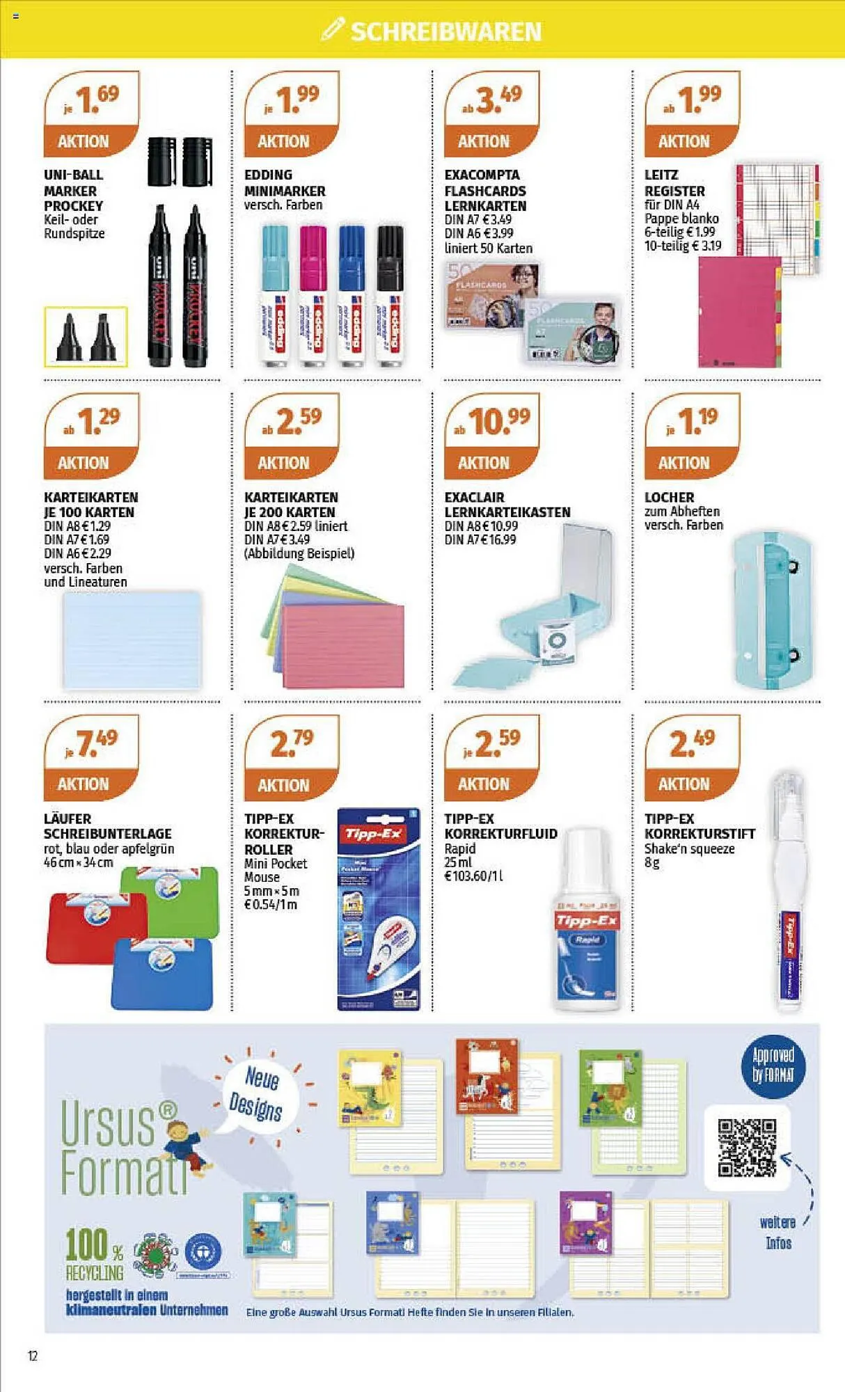 Müller Flugblatt von 28. August bis 16. September 2023 - Flugblätt seite  12