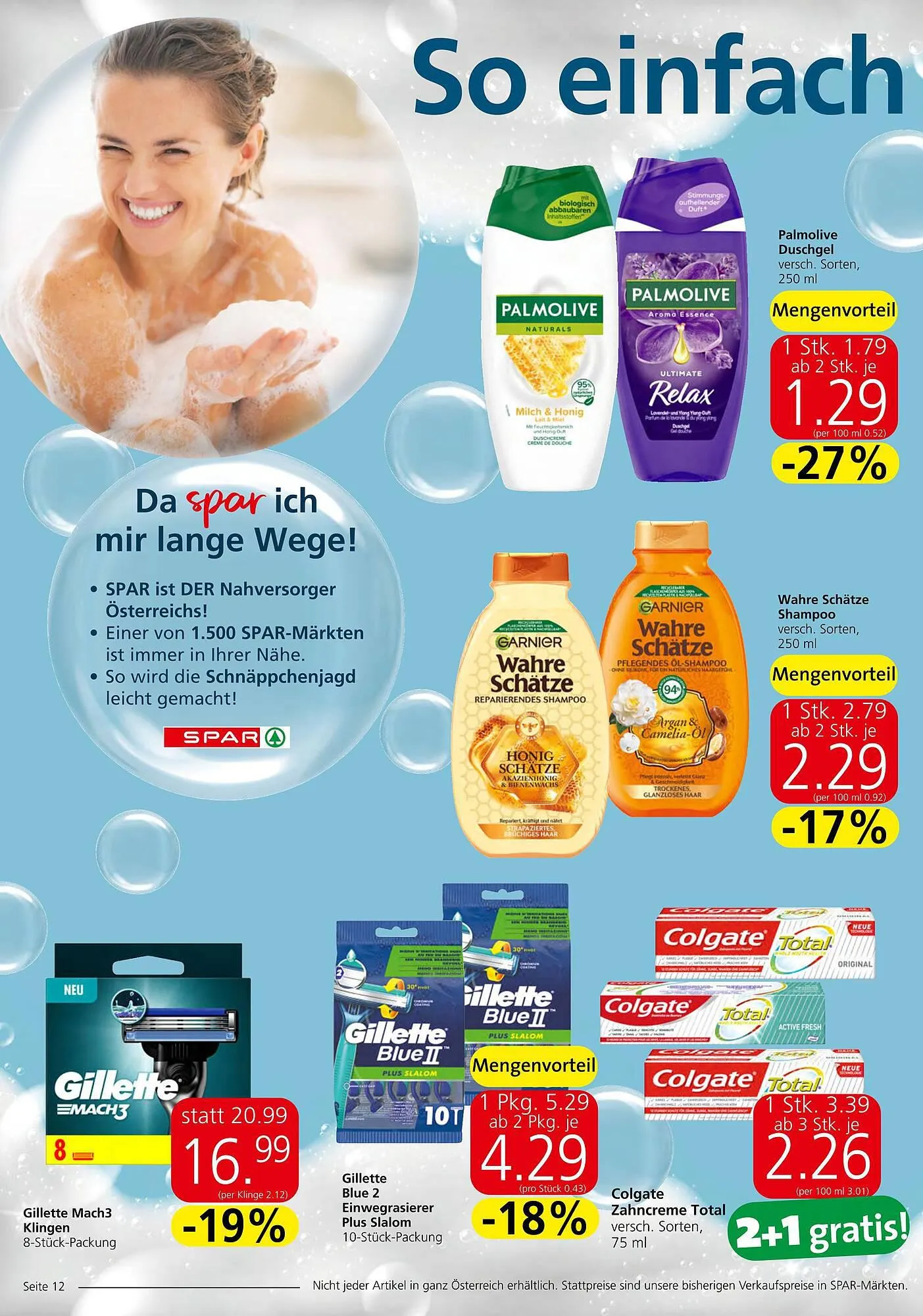 Spar Flugblatt von 21. September bis 27. September 2023 - Flugblätt seite  12