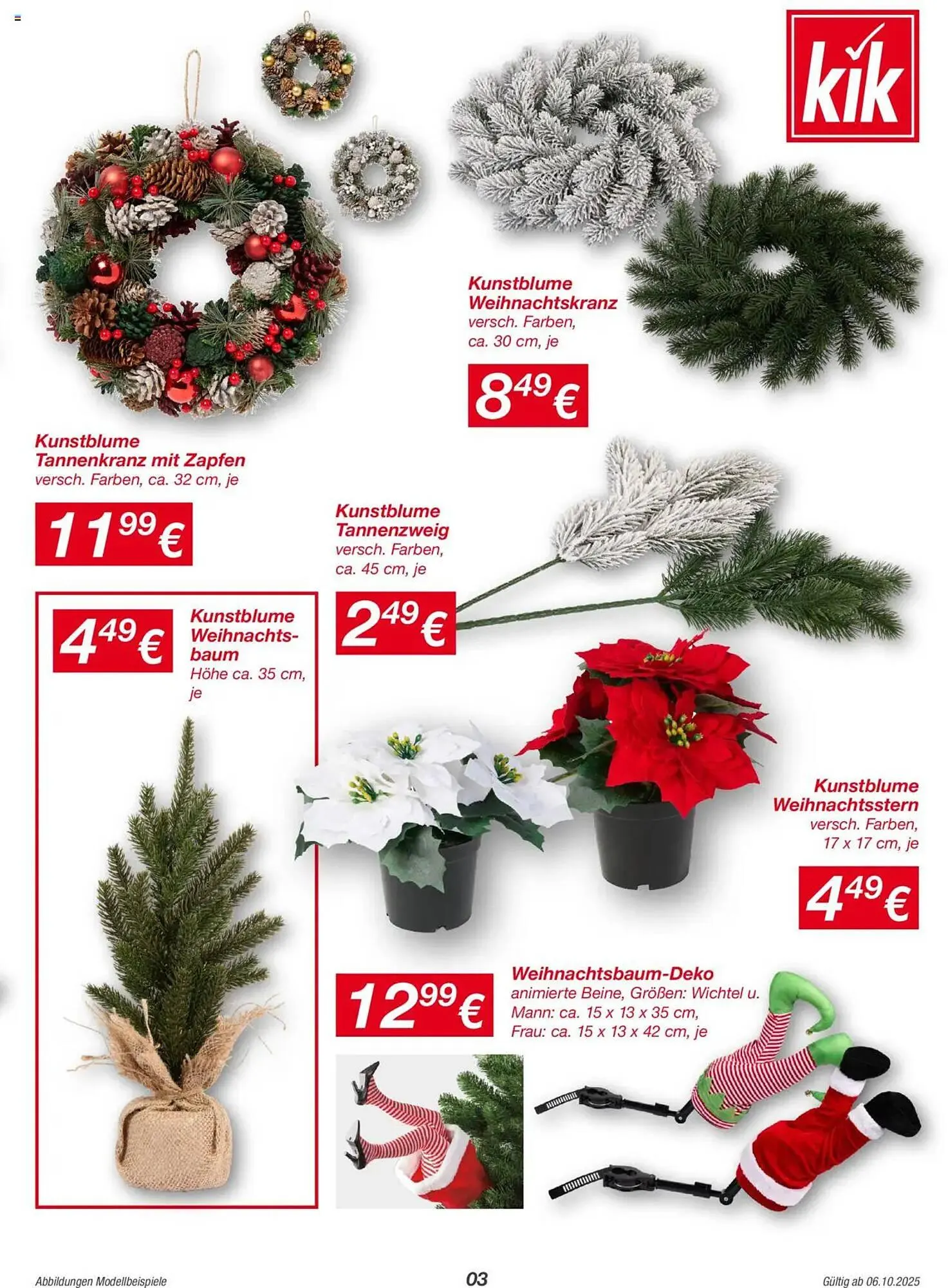 KiK Prospekt von 6. Oktober bis 10. November 2025 - Flugblätt seite 3