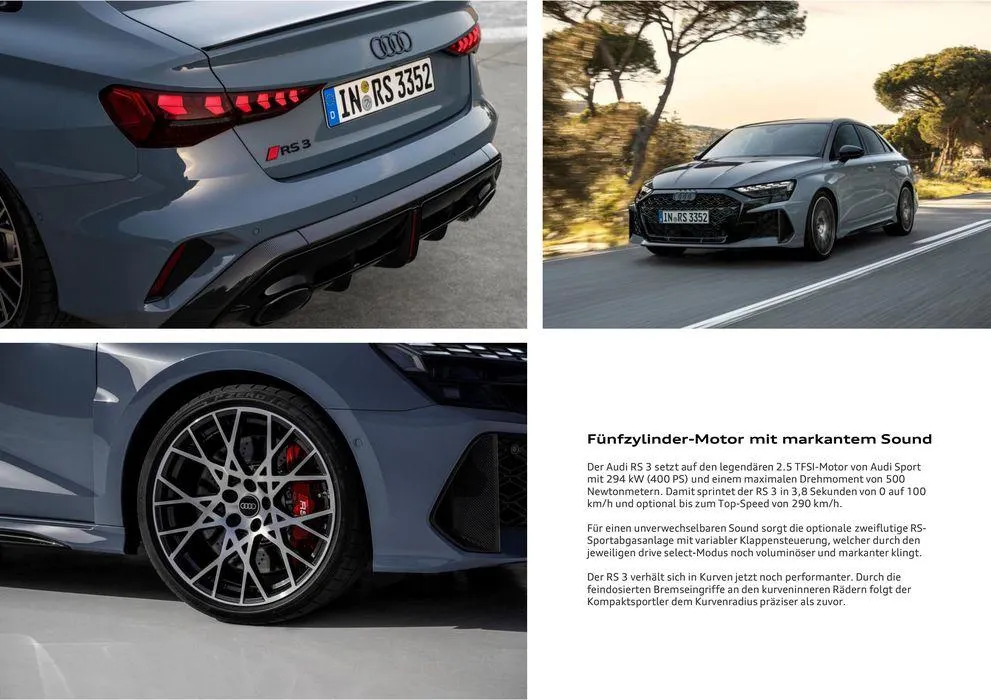 Audi RS 3 Limousine von 27. August bis 27. August 2025 - Flugblätt seite  7