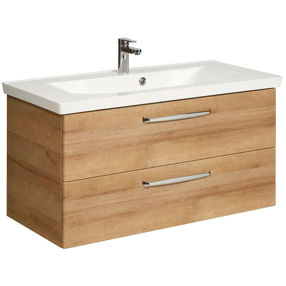 Pelipal Waschtischunterschrank Trentino Eiche 105 x 51 x 49 cm