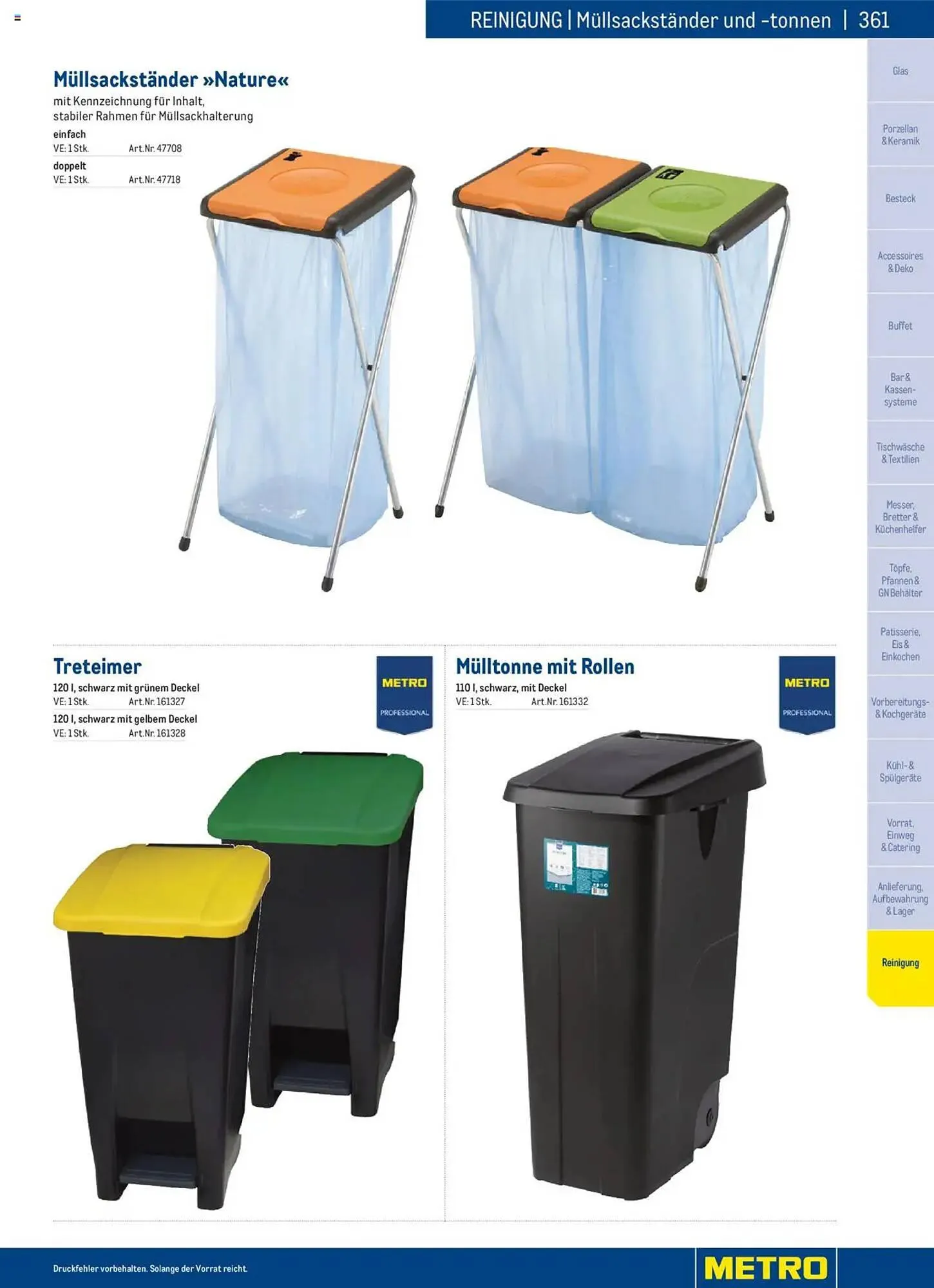 Metro Flugblatt von 2. Dezember bis 31. Dezember 2025 - Flugblätt seite  361