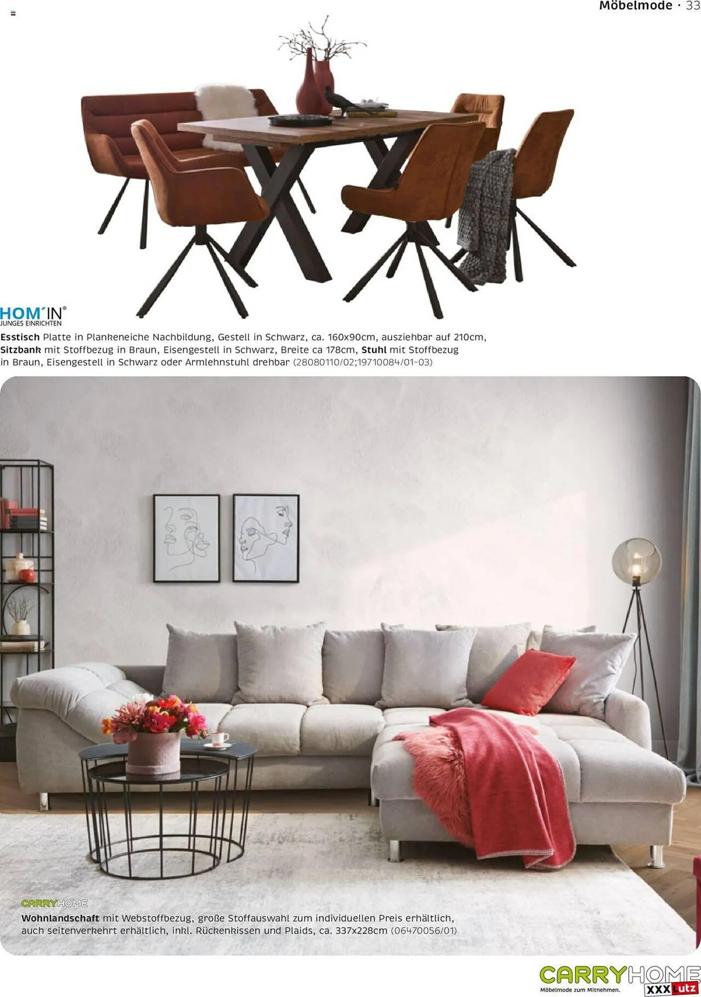 XXXLutz Flugblatt von 5. Juli bis 31. Mai 2024 - Flugblätt seite  33