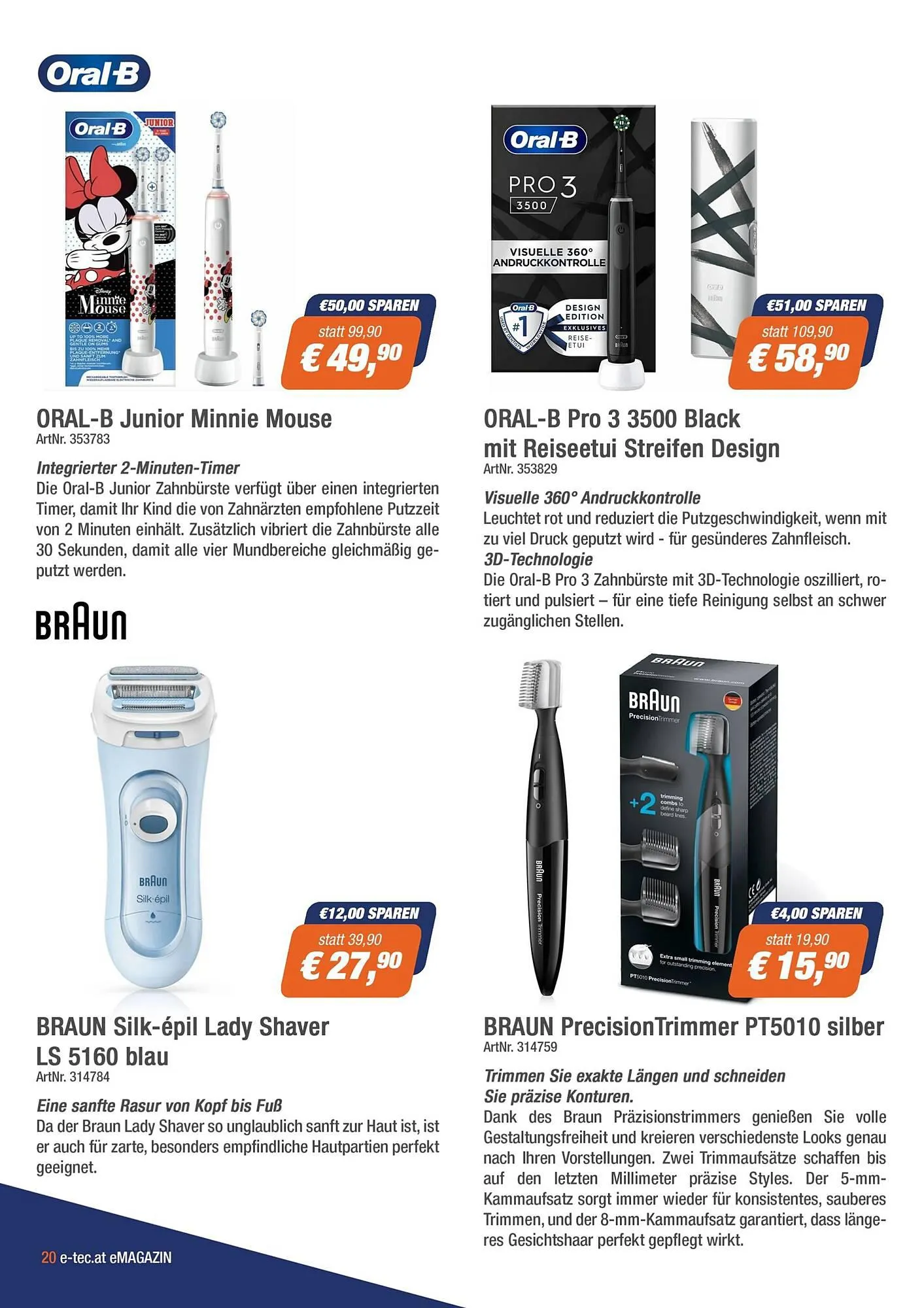 e-tec Flugblatt von 22. September bis 30. September 2023 - Flugblätt seite 20