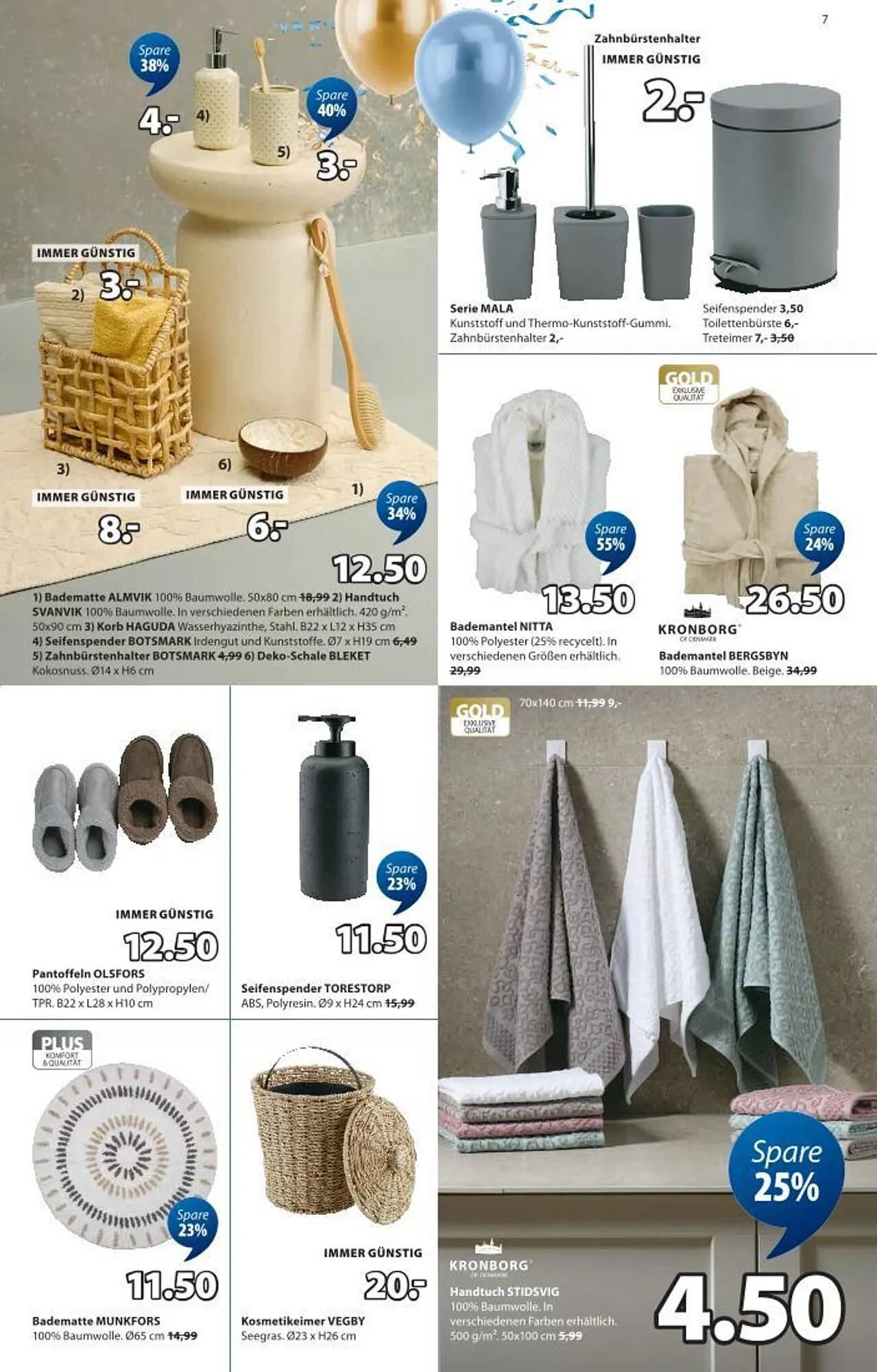 JYSK Flugblatt von 15. Oktober bis 26. Oktober 2025 - Flugblätt seite  7