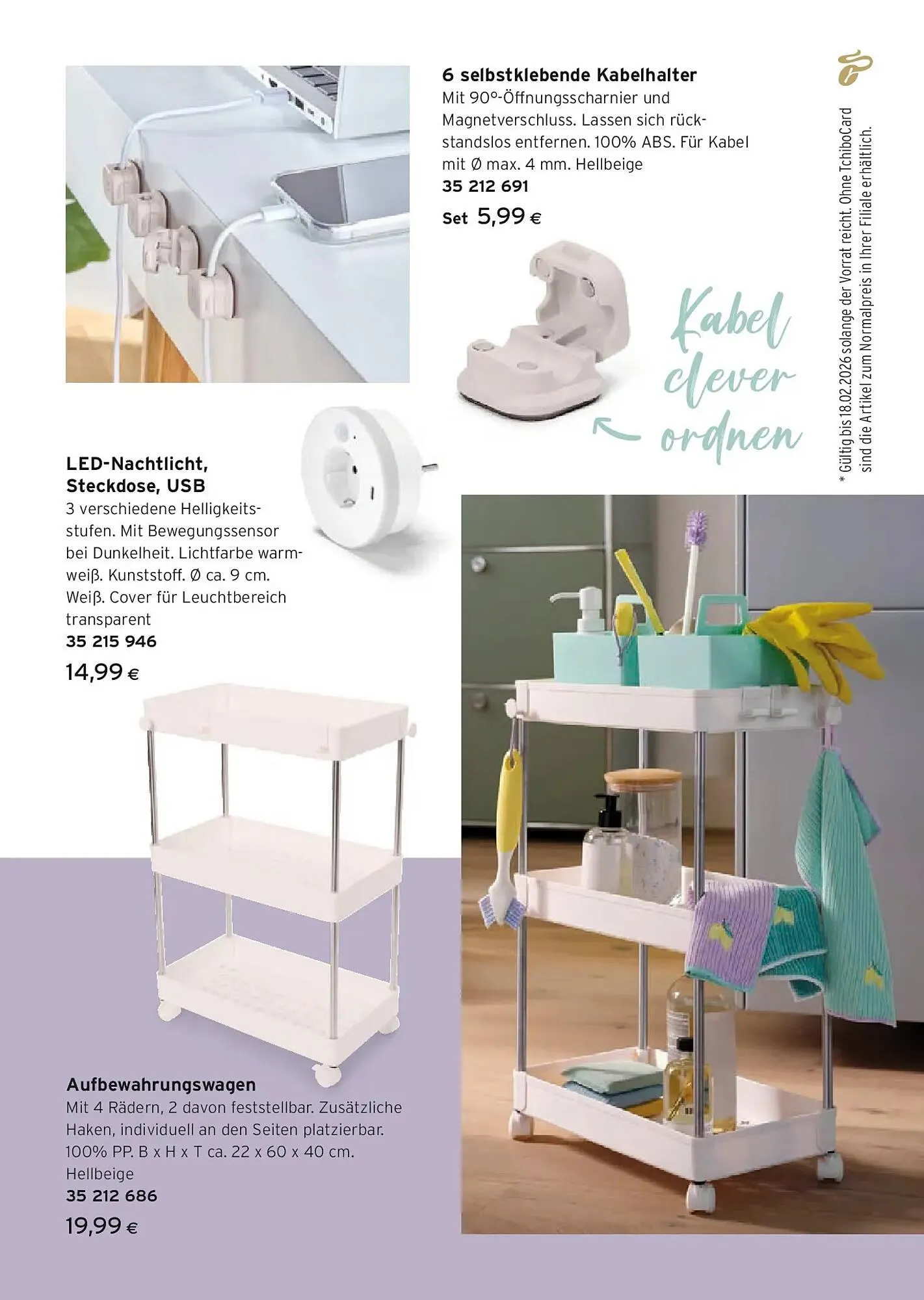 Tchibo Eduscho Flugblatt von 8. Jänner bis 21. Jänner 2026 - Flugblätt seite 15