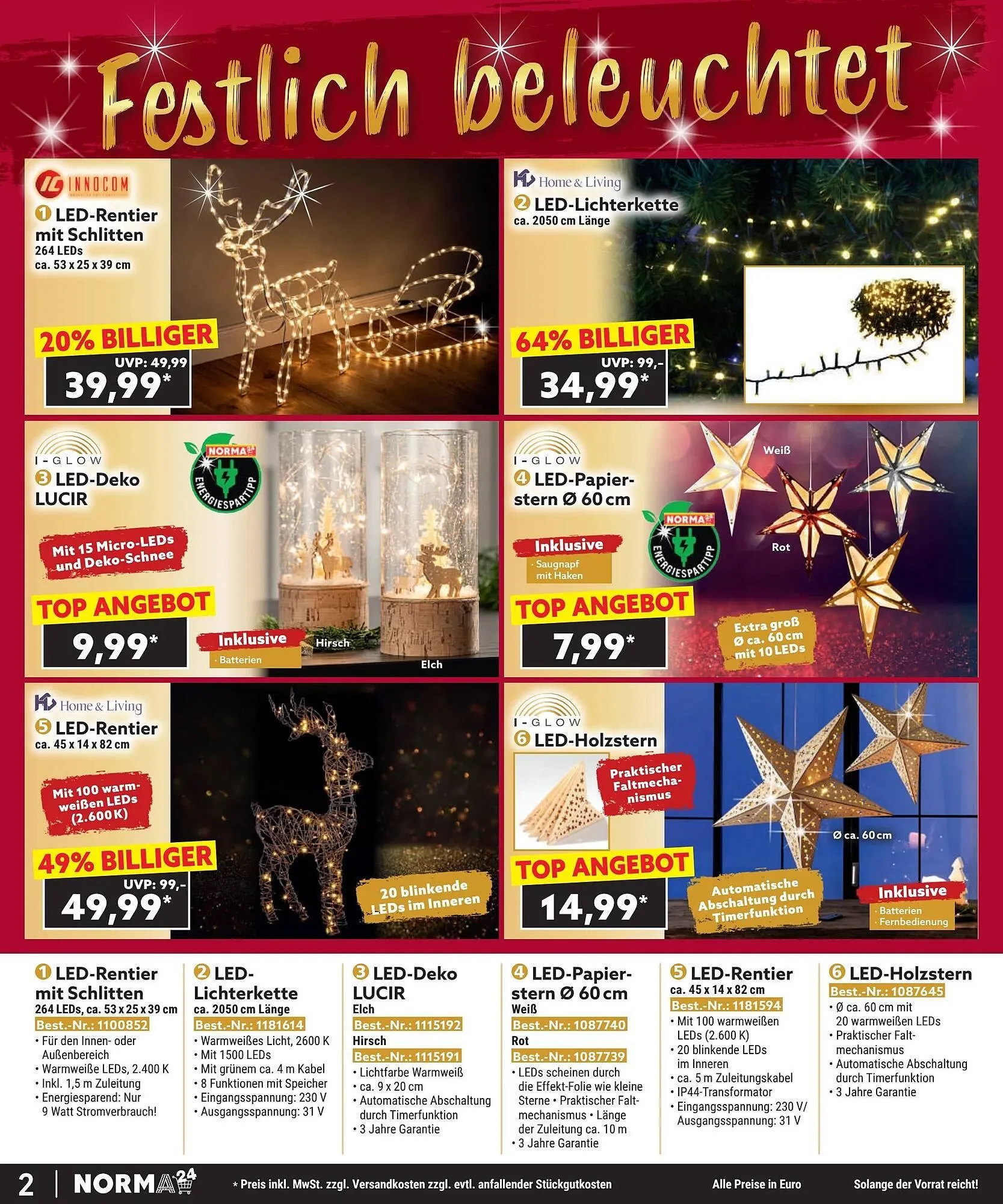 Norma Prospekt von 1. November bis 1. Dezember 2025 - Flugblätt seite  2