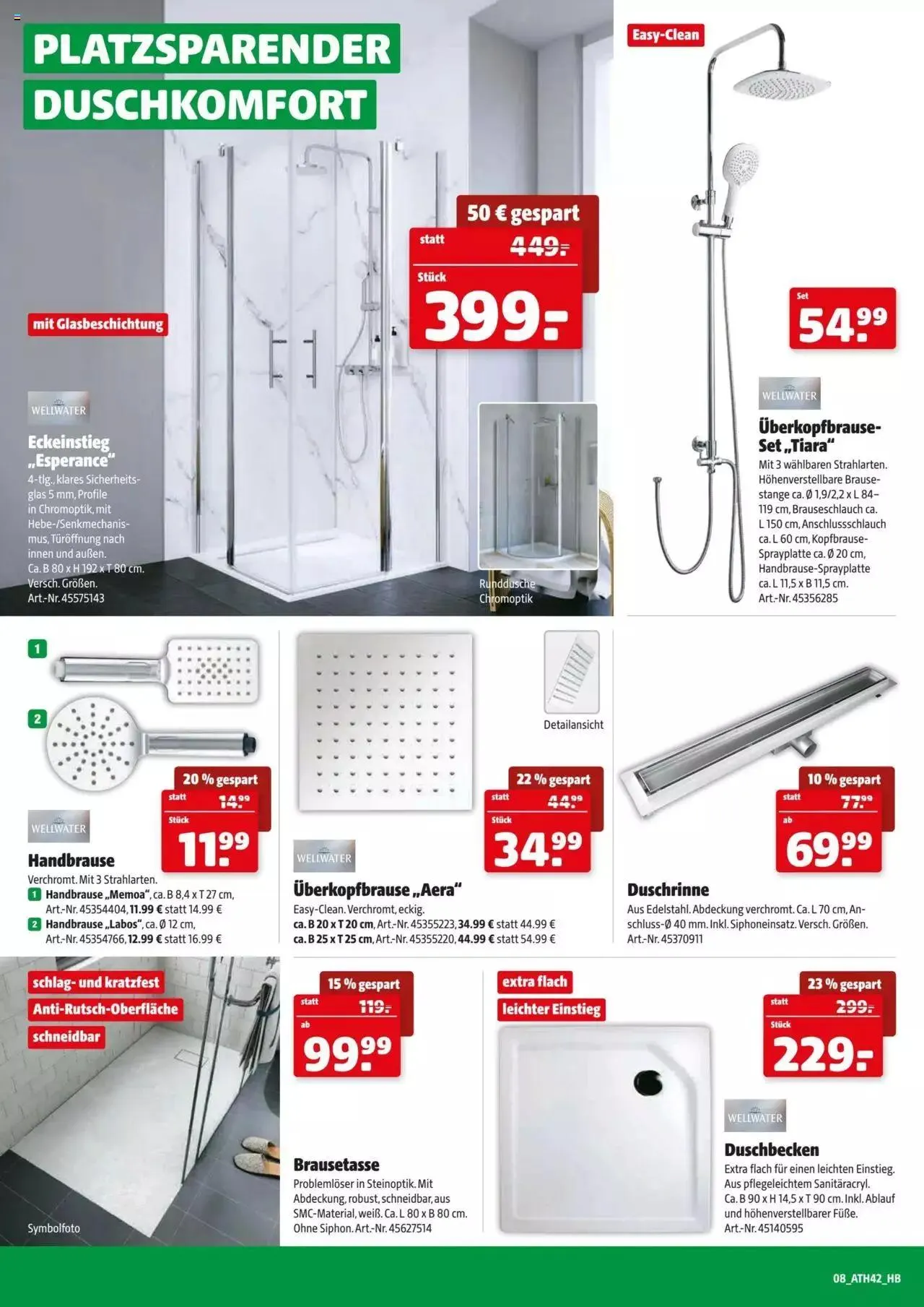 Hagebau Flugblatt von 6. Dezember bis 23. Dezember 2023 - Flugblätt seite 8