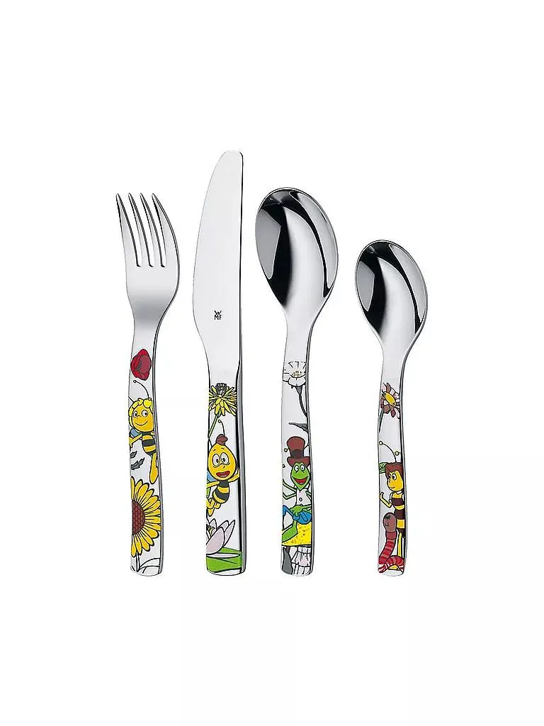 Kinderbesteck-Set 4-teilig Biene Maja