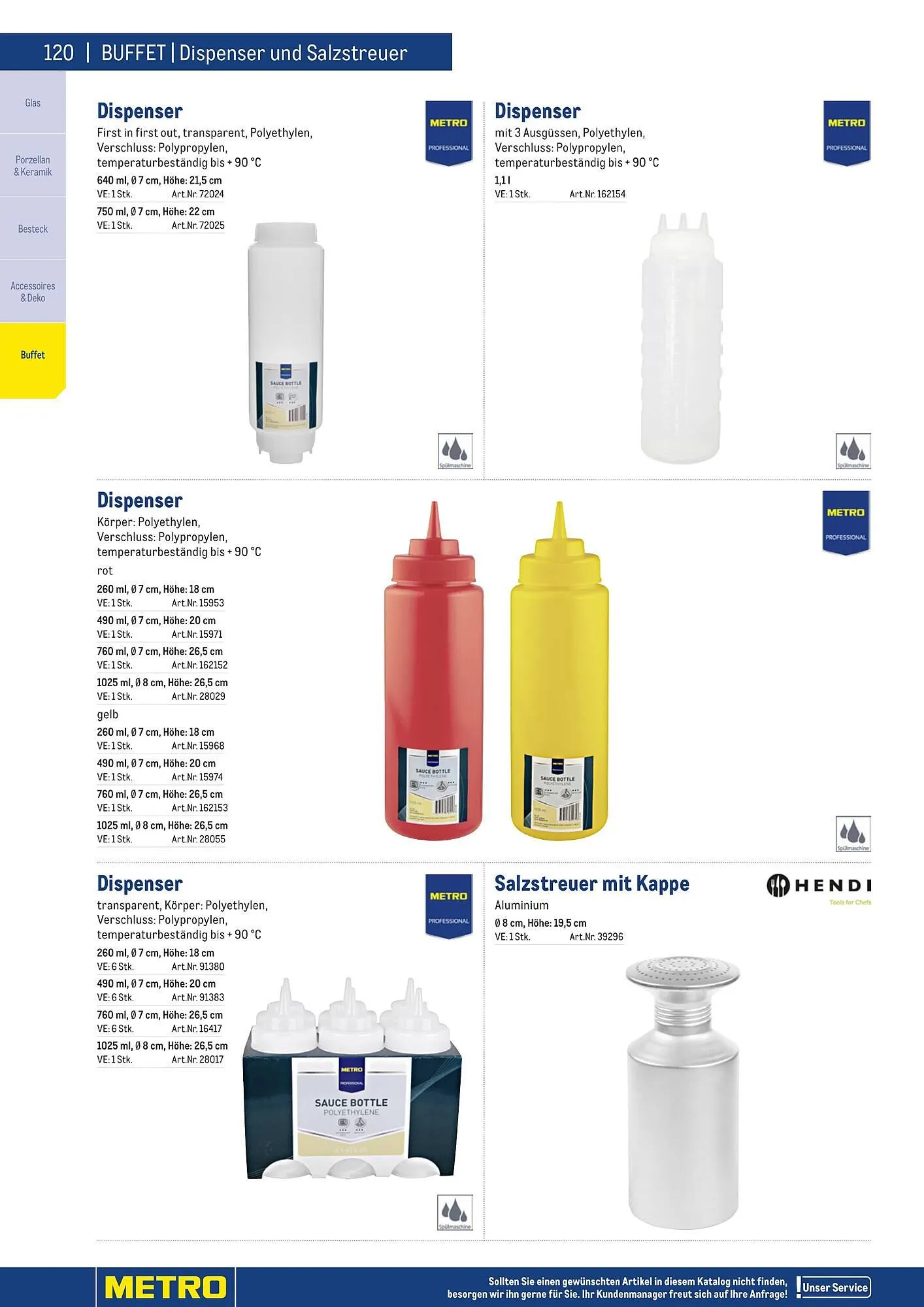 Metro Flugblatt von 25. März bis 31. Dezember 2026 - Flugblätt seite  120