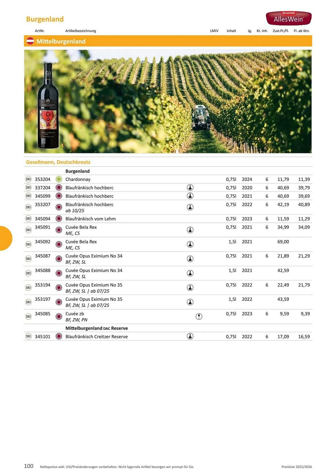 Kastner Flugblatt von 17. Juni bis 31. Dezember 2026 - Flugblätt seite  102