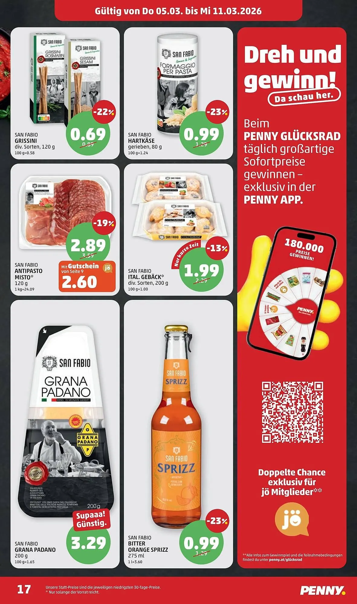 PENNY Flugblatt von 5. März bis 11. März 2026 - Flugblätt seite  17