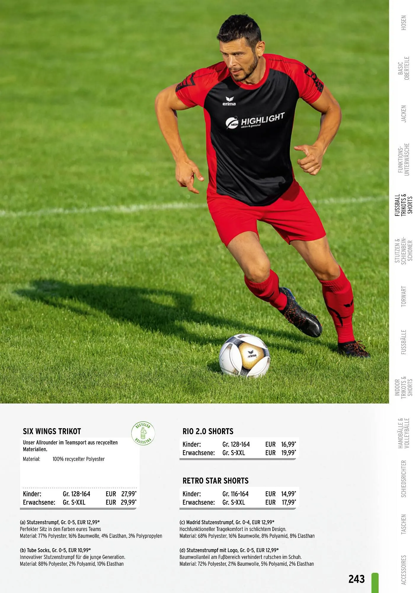 ERIMA Flugblatt von 2. Jänner bis 31. Dezember 2024 - Flugblätt seite 243