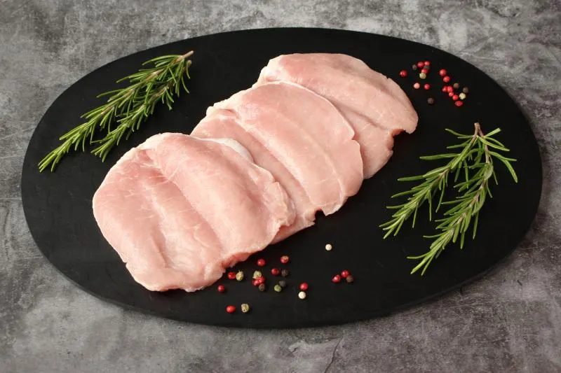 Schweine Surkarreeschnitzel geschnitten 10x 160g