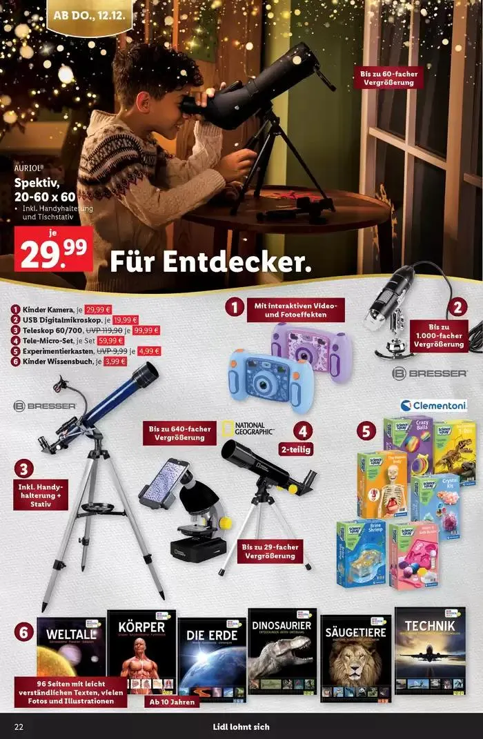Sonderflyer Spielwarenkatalog von 4. November bis 14. Dezember 2024 - Flugblätt seite 22