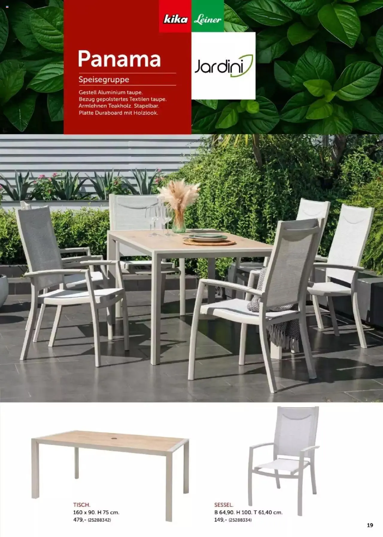 Leiner Garten Katalog 2024 von 4. März bis 30. September 2024 - Flugblätt seite  19