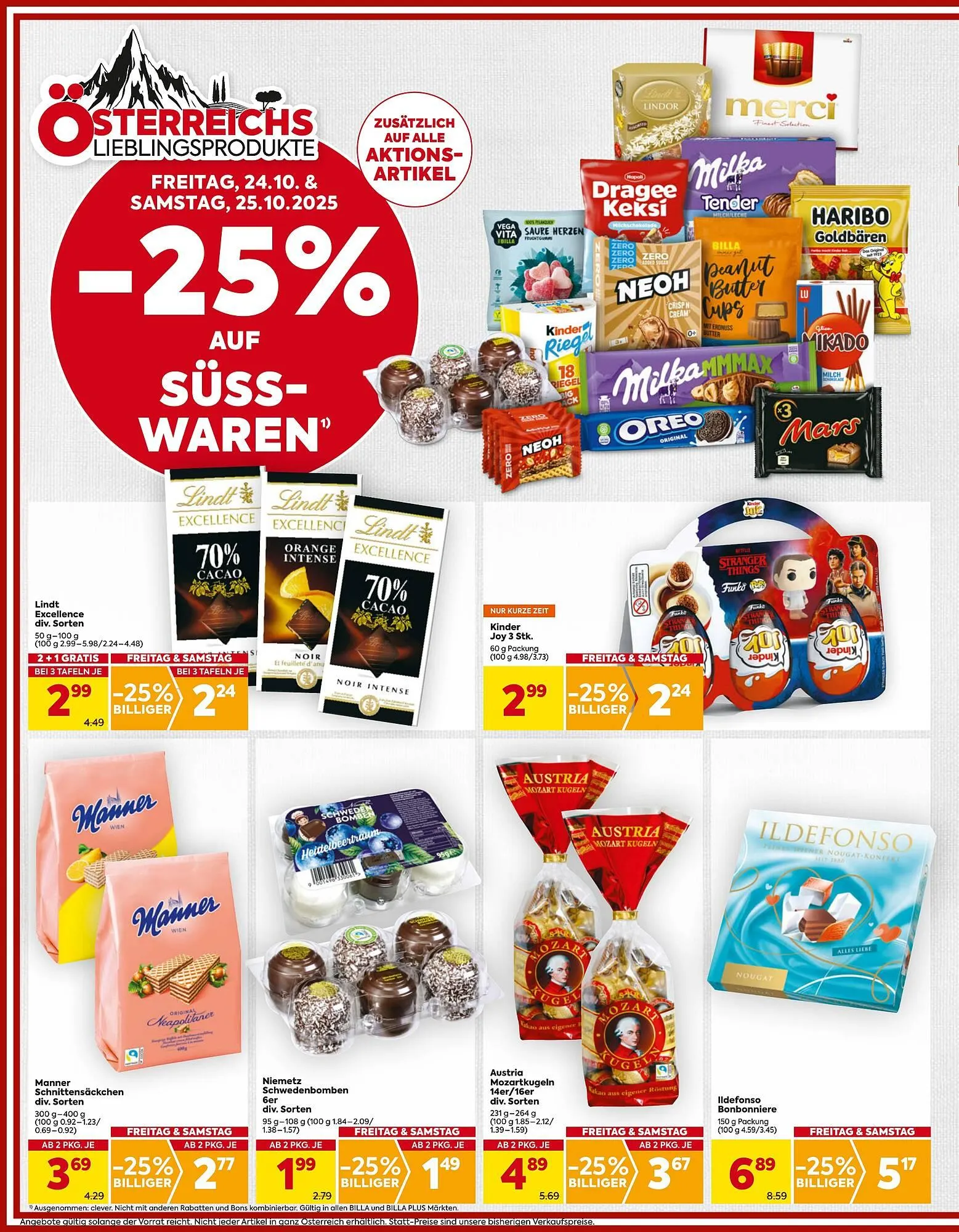 Billa Corso Flugblatt von 23. Oktober bis 29. Oktober 2025 - Flugblätt seite  2