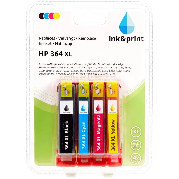Ink & Print Druckerpatronen HP 364 XL