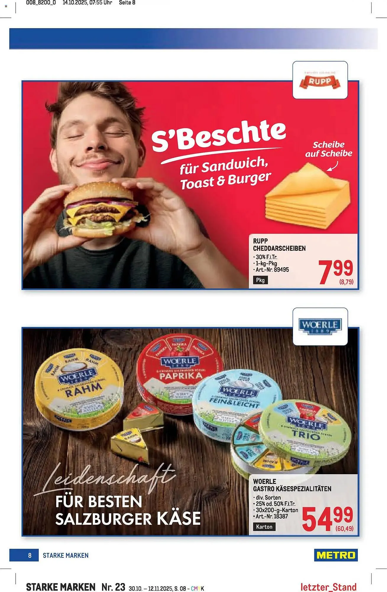 Metro Flugblatt von 30. Oktober bis 12. November 2025 - Flugblätt seite 8