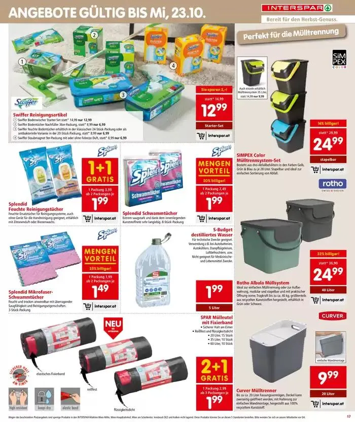 Attraktive Angebote entdecken von 1. Oktober bis 15. Oktober 2024 - Flugblätt seite 18