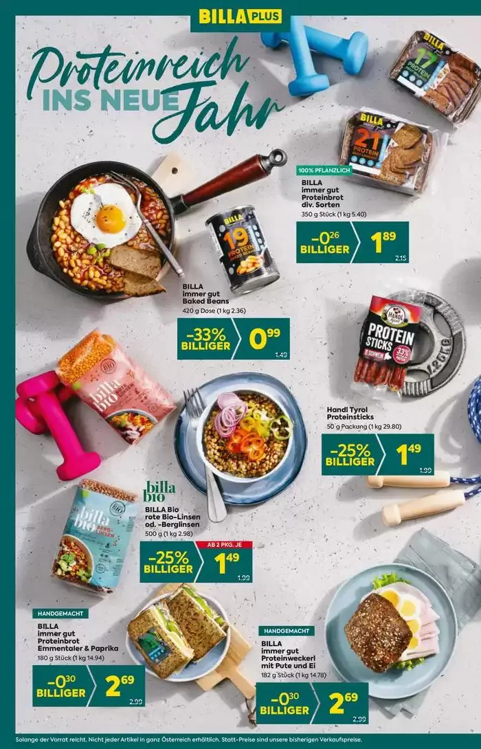 BILLA PLUS Wien von 9. Jänner bis 15. Jänner 2025 - Flugblätt seite  8