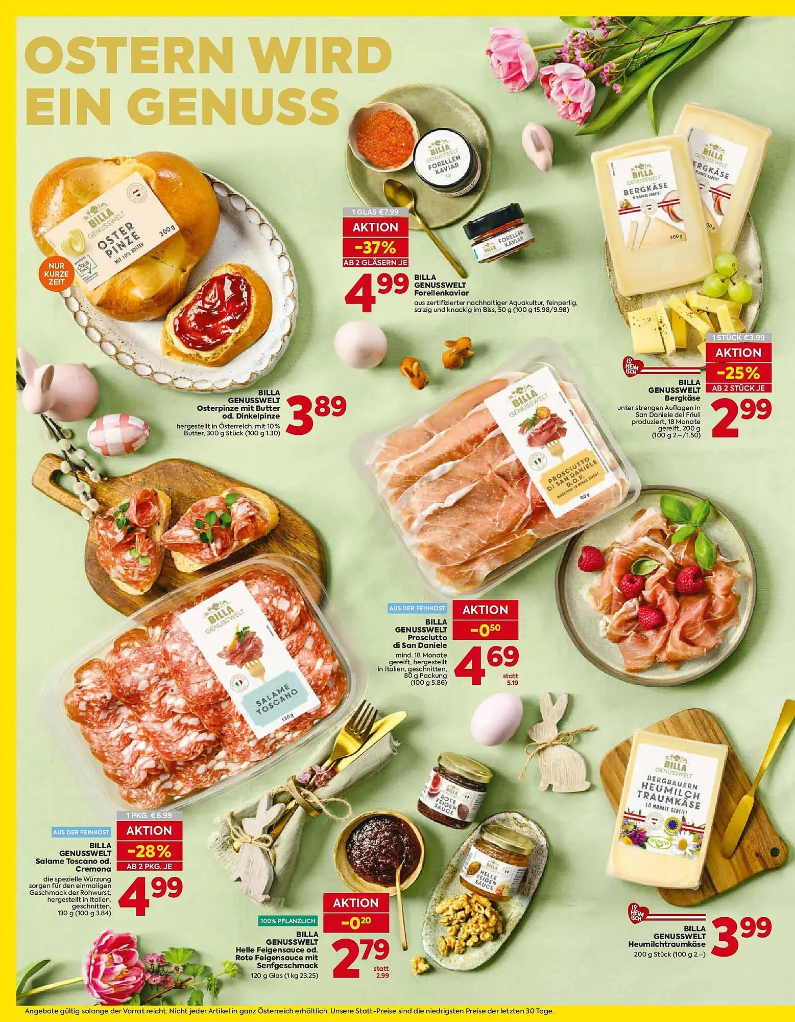 Billa Flugblatt von 26. März bis 4. April 2026 - Flugblätt seite  6