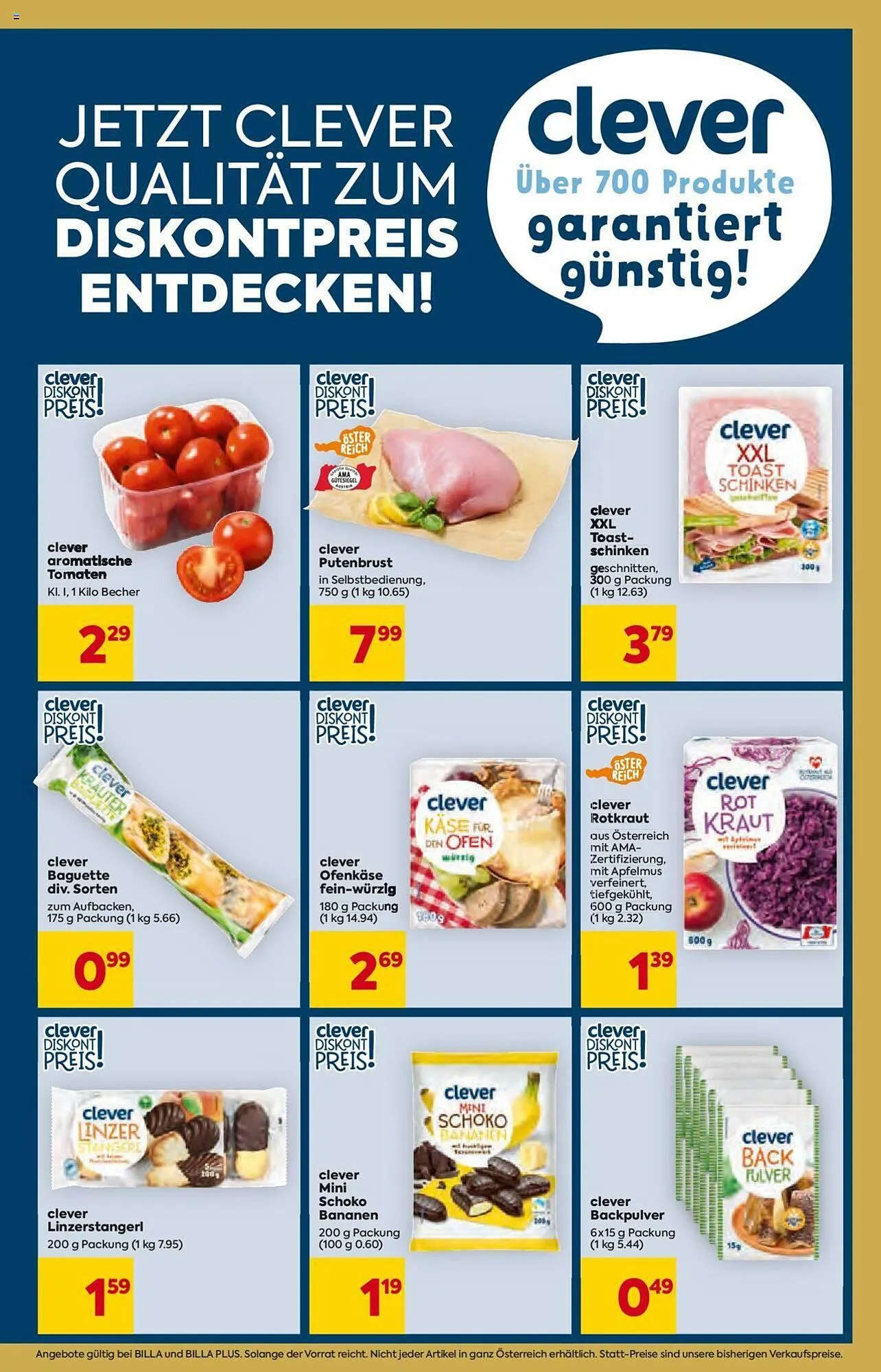 Billa Flugblatt von 7. Dezember bis 13. Dezember 2023 - Flugblätt seite 3