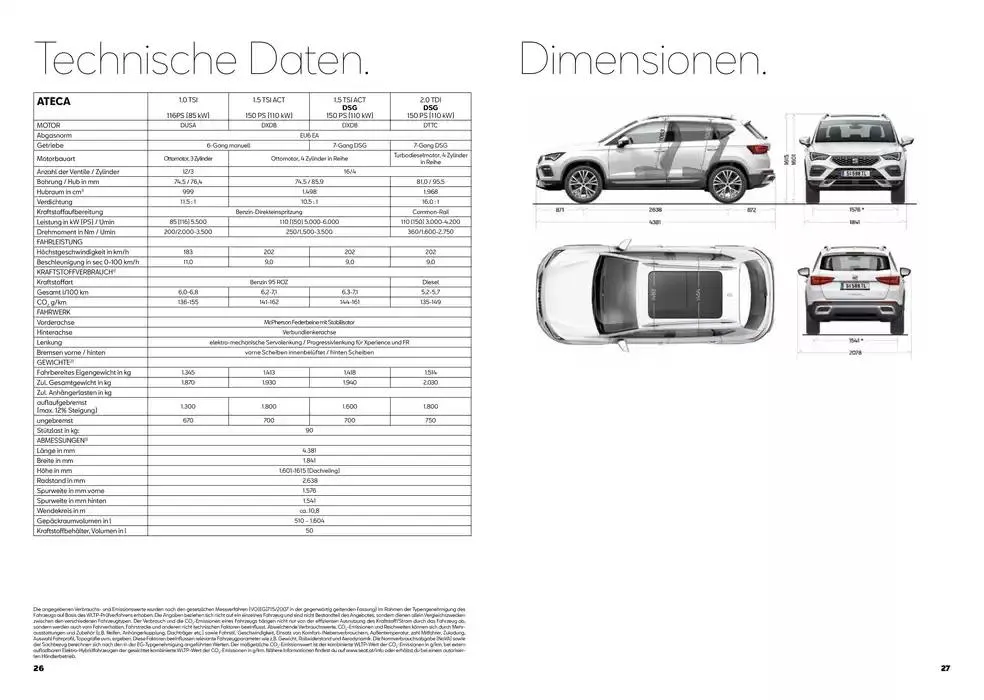 Seat Ateca von 3. Dezember bis 24. November 2025 - Flugblätt seite  14