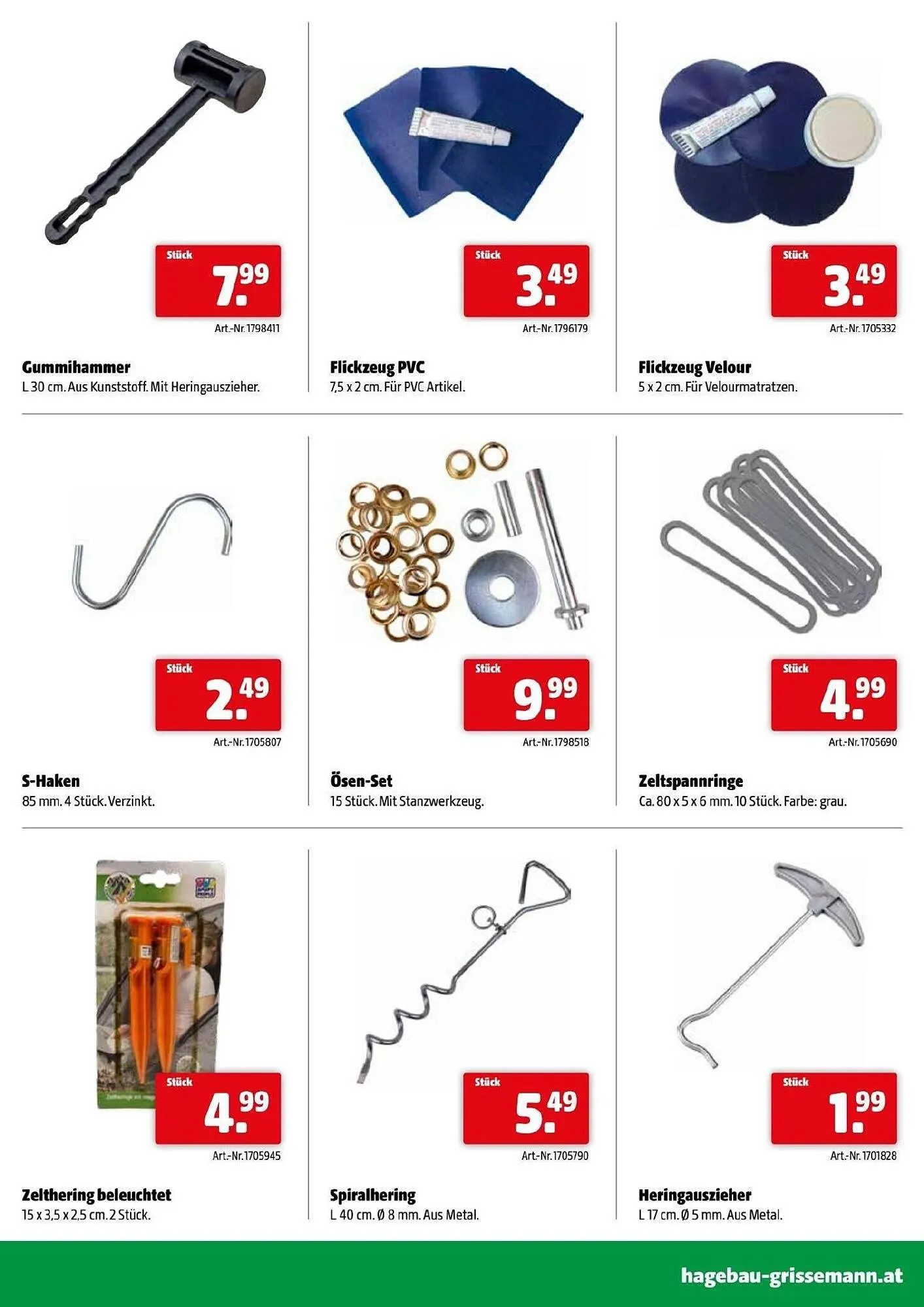 Der Grissemann Flugblatt von 21. Mai bis 31. Oktober 2025 - Flugblätt seite  19